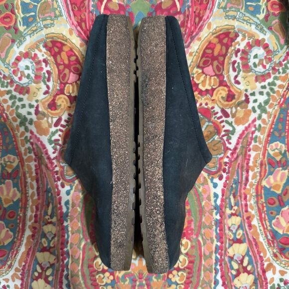 Haflinger forest green suede clog men’s size 45 - Picture 7 of 9